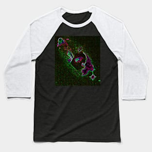 Black Panther Art - Glowing Edges 165 Baseball T-Shirt